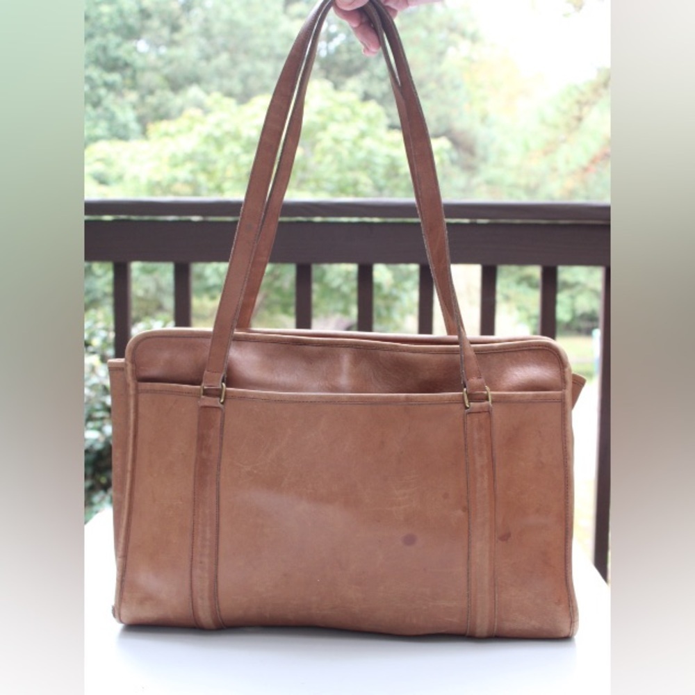 Vintage Coach Large Envelope Portfolio Briefcase